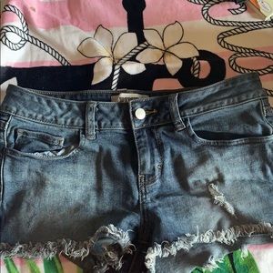 VS PINK denim shorts. True to size